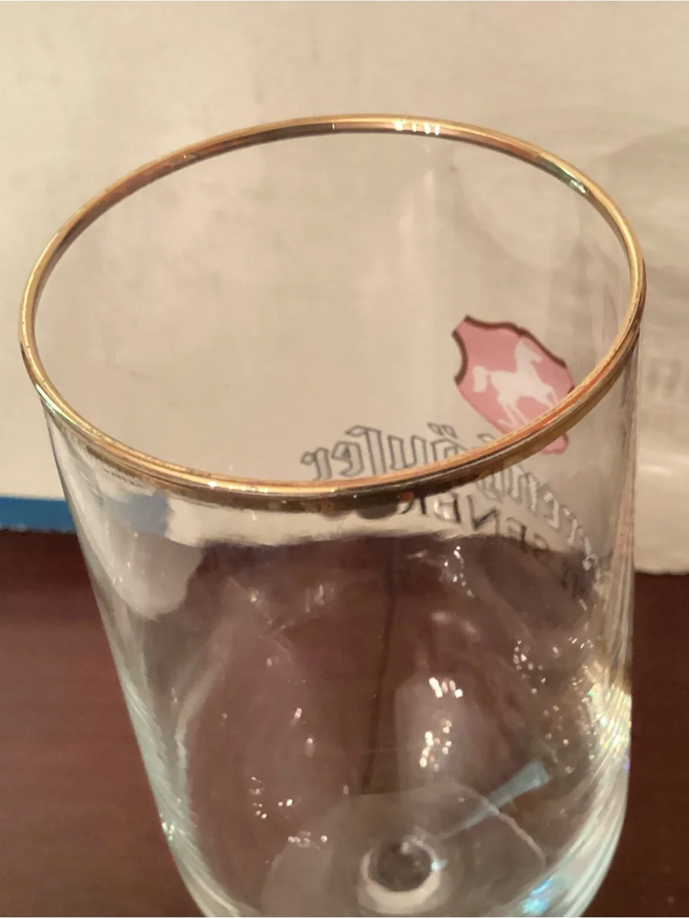 Beer Glass Vintage 1960s–70s Herrenhäuser Pilsener Beer Flute